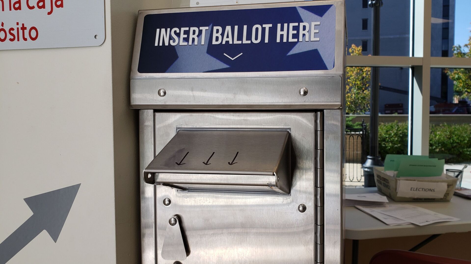 Berks County ballot drop box